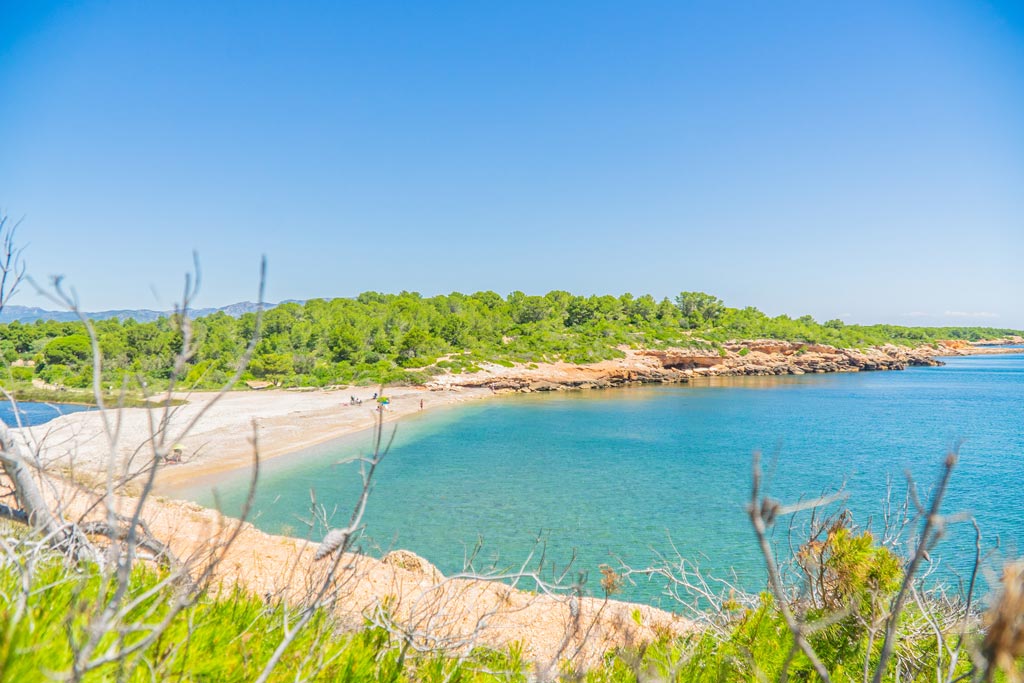 Cala Santes Creus a l'Ametlla de Mar